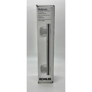 Kohler Rubicon R27240-CP 9" Assist Bar Polished Chrome Bathroom Safety Rail